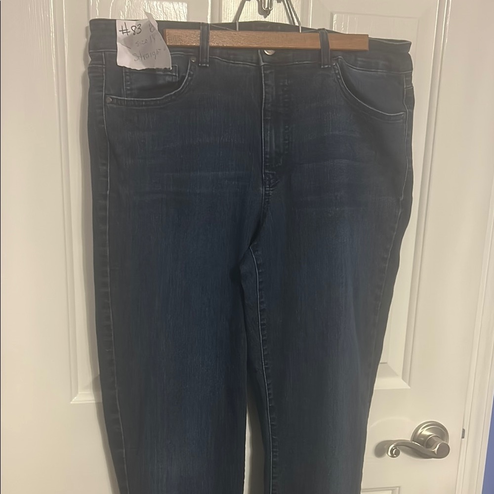 Bandolino Blue Straight Leg Jeans